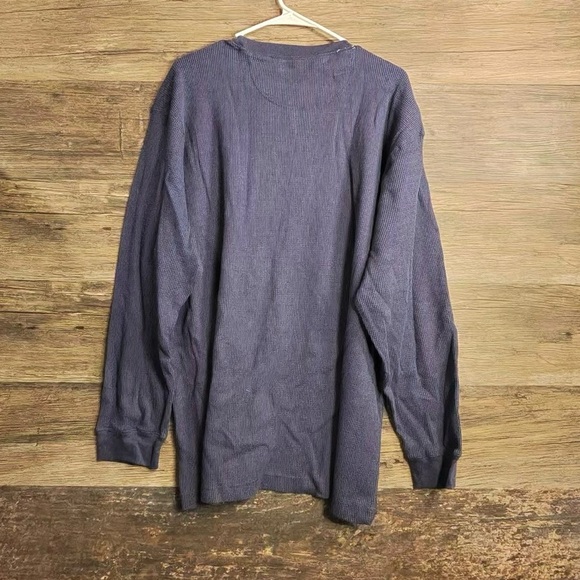 Outdoor Life Men's Blue Thermal Shirt - Picture 2 of 7